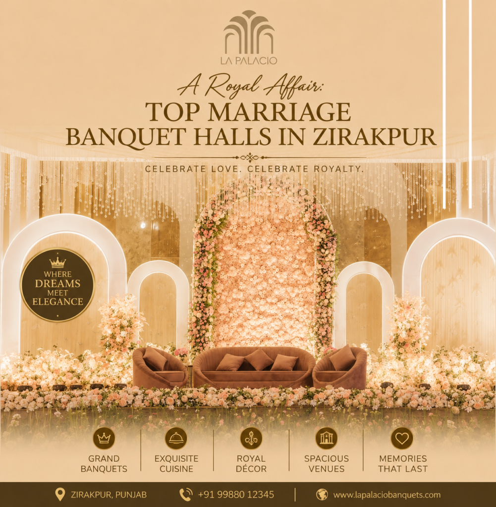 A Royal Affair: Top Marriage Banquet Halls in Zirakpur